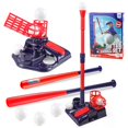 thumbnail image 3 of Kids Baseball Pitching Machine Adjustable Outdoor Sports Christmas Boys Girls Activities Batting Machine Baseball Thrower/ Room Decor, 3 of 8