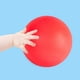 thumbnail image 5 of Pelota hinchable ños, pelota silenciosa de espuma, juguetes, pelotas blandas , pelota que rebota, pelotas deportivas de espuma, pelota Rojo Baoblaze Bola hinchable, 5 of 8