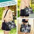 thumbnail image 5 of Ckdifva Grapes and Leaves Cooler Bag Cooler Cooling Tote Lunch Bag Lunch Box Front Pocket with Shoulder Strap, 5 of 6