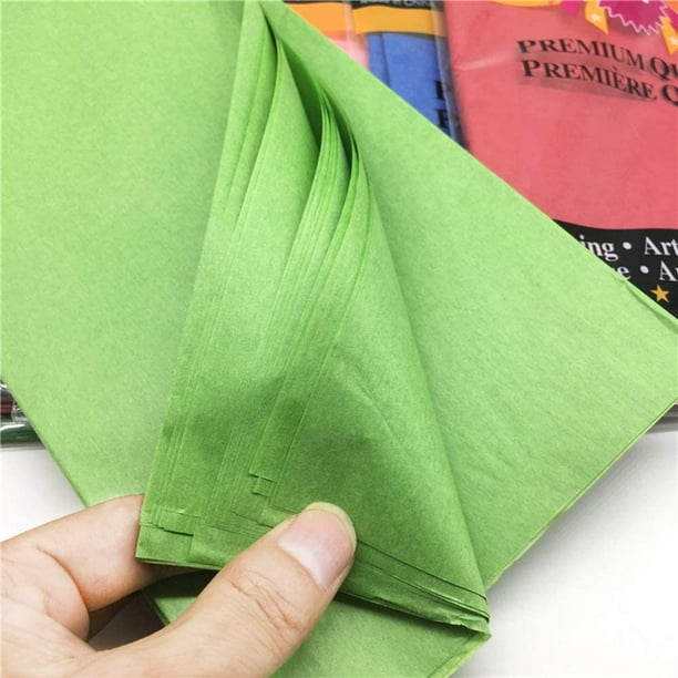Feuille Papier de Soie - Qualité Premium - Vert Pastel