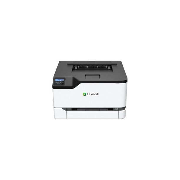Lexmark C3224dw Single Function Color Laser Printer, White