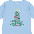 thumbnail image 4 of Inktastic We Wish You A Merry Christmas Boys or Girls Long Sleeve Toddler T-Shirt, 4 of 5