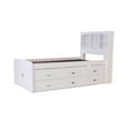 thumbnail image 6 of OS Home and Office Furniture 80220K12-22 Solid Pine Bookcase Bed in Casual White, 6 of 9