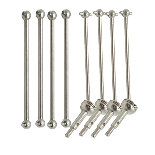 8x Piezas de repuesto de metal delantero del eje de transmisión trasero para 144001 1:14 RC