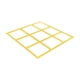 thumbnail image 4 of Juego de lanzar y lanzar TAC Toe grande, juego de ingenio, clásico, grande, 1,13 m x 1,13 m, para césped amarillo B, 4 of 8