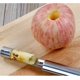 thumbnail image 5 of Juego de descorazonador de frutas de acero inoxidable, descorazonador de tallos con hoja dentada afilada, herramienta de cocina para pelar alimentos, 5 of 5