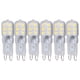 thumbnail image 5 of Bombilla LED G9 Regulable Protección Para Los Ojos Ahorro De Energía 3W 14 LED Iluminación De 360 ​​​​grados Para Lámparas De Araña Lámparas De Mesa Paquete De 6, 5 of 7