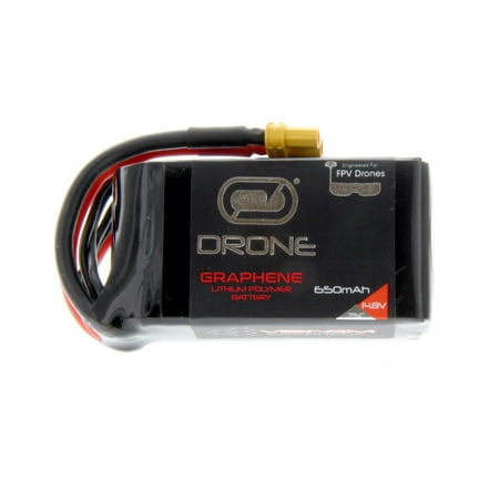 Venom Graphene 75C 4S 650mAh 14.8V Drone Racing LiPo Battery with XT30