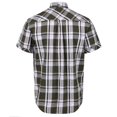 thumbnail image 2 of Regatta - Camisa Manga Corta estampado de Cuadros Deakin III para Hombre (Blanco/Verde Camo), 2 of 2