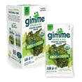 thumbnail image 1 of Seaweed Grab & Go Organic Premium Roasted Seaweed Snacks, Sea Salt & Avocado Oil, 5 Count Trayless, Keto, Vegan, Gluten-Free, Source of Omega3s, Healthy On-The-Go Snack for Kids & Adults, 1 of 5