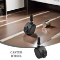 thumbnail image 4 of unbranded 4Ud Giratorias Para Muebles Con Color Negro 360 Silenciosas Y Duraderas, 4 of 8