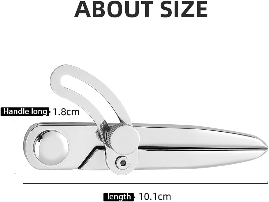 304 Stainless Steel Wing Divider - Adjustable Leather Compass Tool for Scribing, Marking & Measuring, Metal Divider for Leathercraft, Woodworking & DIY Projects, Precision Marking Tool (1 Piece)  P