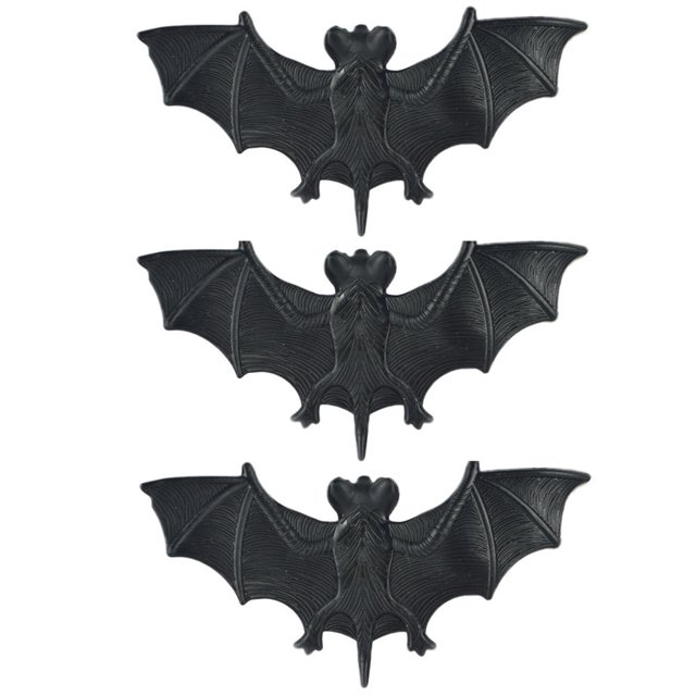Decoraciones de Halloween, adornos de Halloween, regalos de Halloween, juguetes para fiestas, decoración del hogar para niños, suministros de terror, murciélago artificial