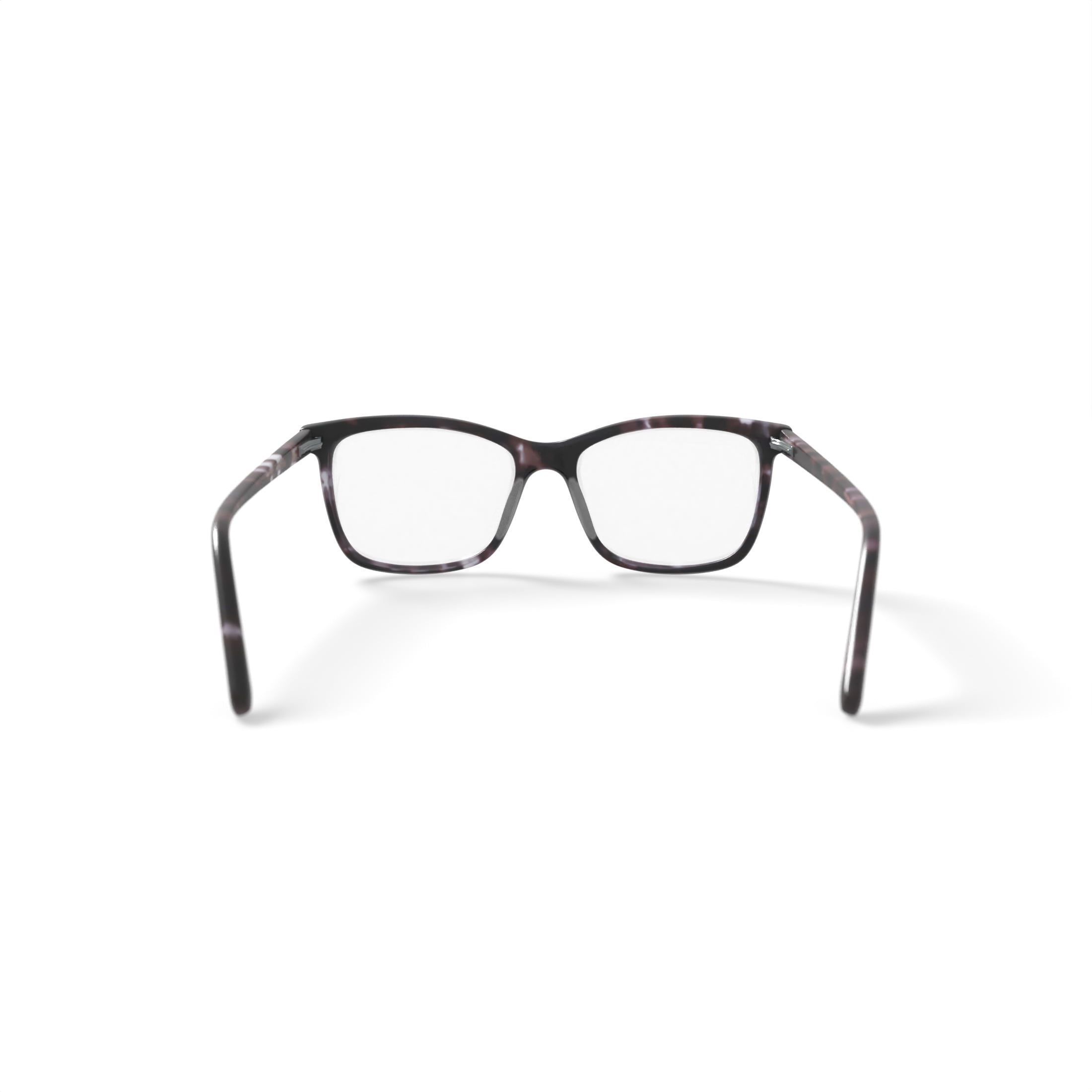 Women's Bio Eyes BE 19 Dahlia Rx'able Eyeglasses with Case, Dark Purple Tortoise, 52-15-140