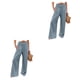 thumbnail image 1 of Pantalones Minnieouse Primavera Verano Mujer Azul Marino Largos Sueltos XXL 2piezas, 1 of 6