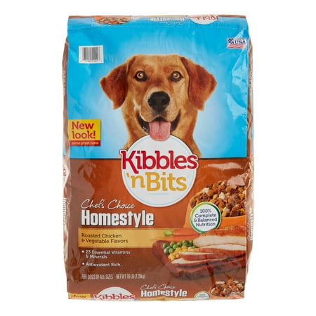 UPC 079100514427 product image for Kibbles 'n Bits Homestyle Roasted Chicken & Vegetable Flavors Dry Dog Food, 16 L | upcitemdb.com
