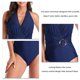thumbnail image 3 of Traje De Ba?o, Control De Barriga De Moda Con Cuello En V Cómodos Trajes De Ba?o De Una Pieza Para Mujeres Para Piscina Para Aguas Termales ANGGREK  Ropa, 3 of 6