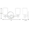 thumbnail image 6 of Compass Collection Two-Light Bath & Vanity, 6 of 6
