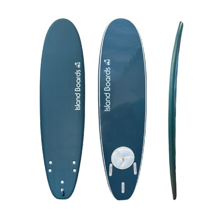 Island Water Sports Classic Softtop Surfboard Steel Blue 7ft0in