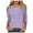 Purple, variant on TSADFHJI Turtle Neck Tops for Women Plus Size Ladies' Casual Fit V Neck Summer Fashion off Shoulder Comfortable Seven Quarter Sleeve Top T Shirt Xl Purple