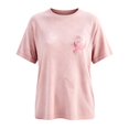 thumbnail image 2 of Breast Cancer Shirts Wome Pink Ribbon Tshirt Cancer Awareness Tee Summer Short Sleeve Tops Support Squad Cancer T-Shirt Daily Wear, 2 of 7