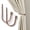 Brass-01, variant on Brass Curtain Holdbacks 2pcs, Wall Mounted Drapery Tiebacks with Screws, Heavy Duty Metal Decorative Window Drapery Holder Curtain Hook