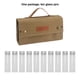 thumbnail image 3 of Yuarrent Bolsa de especias de lona para barbacoa, Kit de herramientas para condimentar de 9 piezas para acampar, barbacoa, especias portátiles Kits de desorden para acampar Caqui, 3 of 6