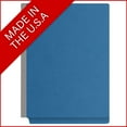 thumbnail image 5 of 25 Pt. Pressboard Classification Folders, Full Cut End Tab, Letter Size, 2 Dividers, Blue (Box of 10), 5 of 8