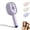 Purple, variant on Electric Steam Hair Brush – Rechargeable Steam Straightening Brush with Water Spray Detangling Tool for Frizz Reduction Hair Care Daily Use