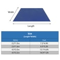 thumbnail image 2 of Rectangular inflatable swimming pool cover waterproof multi-purpose tarpaulin protective cover, 2 of 8