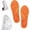 Orange, variant on 4D Cloud Technology Insole, Super Soft Revolutionary Orthopedic Insole, High Elastic u-Shaped Ultra Comfort Insole Breathable Shock Absorption Insoles for Foot & Joint Support