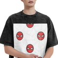 thumbnail image 2 of Spider-Man Vintage Washed Drop Shoulder Short Sleeve T-Shirt - Iron On, 2 of 7