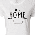 thumbnail image 4 of Inktastic It's Home- State of Iowa  Outline Distressed Text Women's T-Shirt, 4 of 5