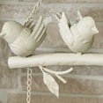 thumbnail image 4 of Perched Birds Ivory Hanging Feeder, 4 of 4
