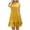 Yellow, variant on Axiiglly Summer Dress for Women Sleeveless Flowy Tank Dress Solid Color Ruched Sundresses Casual Summer Beach Dress Crew Neck Vacation Mini Dress