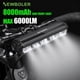 thumbnail image 2 of NEWBOLER, luz delantera para bicicleta, 6000 lúmenes, luz para bicicleta, 8000 mAh, linterna impermeable, carga USB, accesorios para lámpara de ciclismo de carretera MTB Dengxun unisex, 2 of 2
