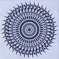 thumbnail image 1 of Ahgly Company Machine Washable Indoor Square Transitional Deep Periwinkle Purple Area Rugs, 4' Square, 1 of 7