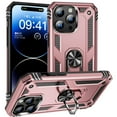 thumbnail image 1 of [PST] iPhone 16 Pro Max Ring Case, Anti-Drop Hybrid Magnetic Hard Kickstand Case Cover with Ring Stand, 1 of 5