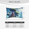 thumbnail image 3 of Fotbe Fantasy Treehouse Planet Scene Pillow Cases - Envelope Closure - Luxury, Extra Soft, Cooling Pillow Covers - Wrinkle, Fade, Stain Resistant-20"x30", 3 of 8