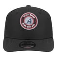 thumbnail image 2 of Men's New Era  Black Atlanta Braves Circle 9SEVENTY Adjustable Hat, 2 of 5
