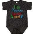 thumbnail image 3 of Inktastic My Peepaw Loves Me Boys or Girls Baby Bodysuit, 3 of 5