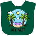 thumbnail image 3 of Inktastic Summer Vacation in Key West Boys or Girls Baby Bib, 3 of 4