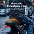thumbnail image 5 of Qlife Spark D1 16x4.0" Electric Bike for Adults,500W up to 20MPH Fat Tires EBike,48V 13Ah Removable Battery Dirt E Bicycle,Full Suspension,Black, 5 of 9
