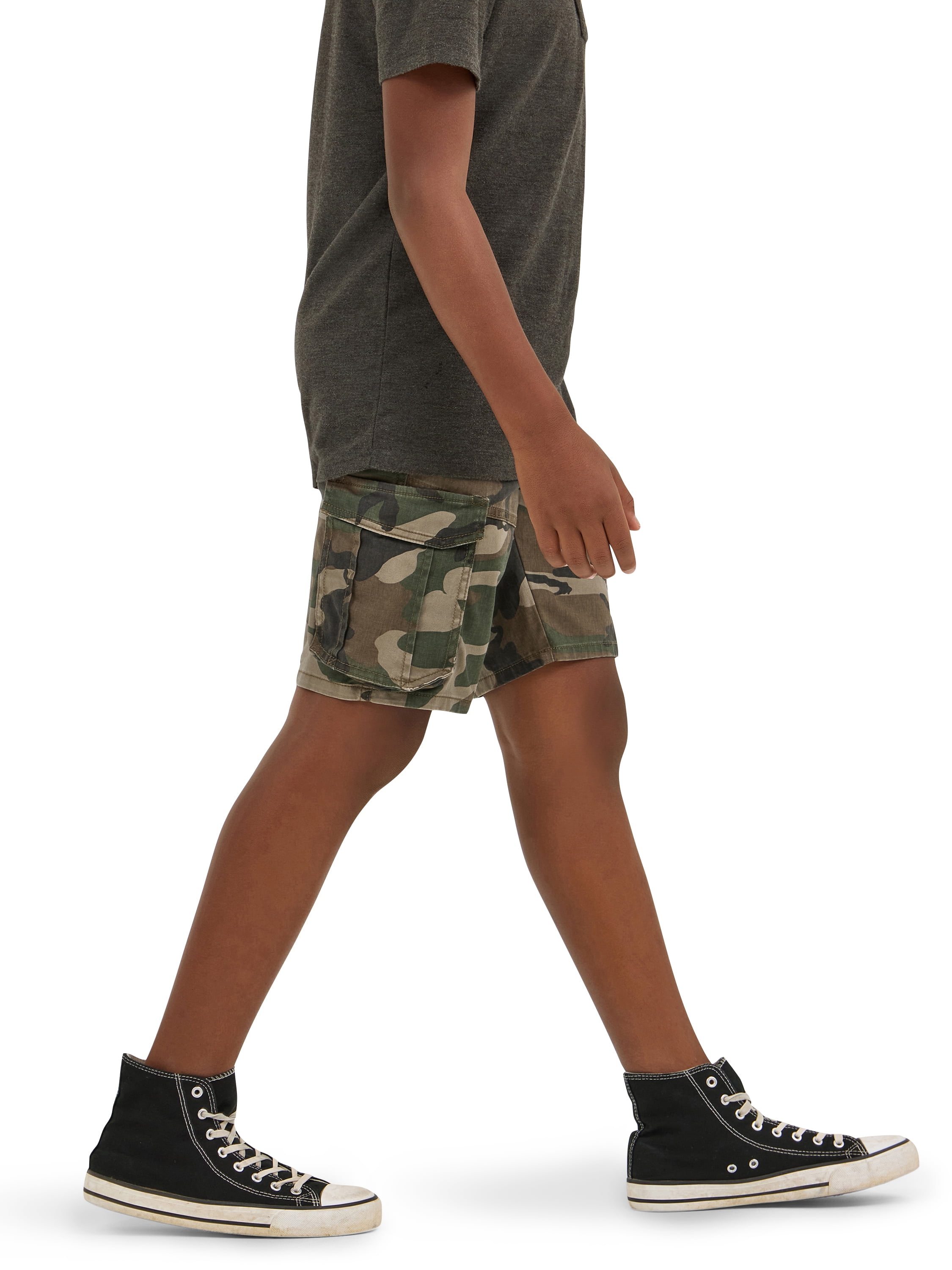 Wrangler® Boy's Charge Cargo Short, Sizes 4-18 & Husky
