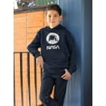 thumbnail image 2 of NASA Nasa Astronaut Over Moon Hoodie Juniors -NASA Designs,  Medium, 2 of 4