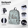 thumbnail image 4 of Goofa Pirate Adventure Map Printed Backpack,Laptop Backpack,Durable Anti-Theft Travel Work Backpack,Water-resistant Backpack, 4 of 9