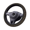 thumbnail image 4 of Elastic Steering Wheel Cover, Bottles Stretch Thickening Car Steering Wheel Cover Women Men, Steering Wheel Protector Universal 15 in, 4 of 7