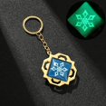 thumbnail image 2 of Genshin Impact Vision Luminous Keychain, Gold Game Figure Key Chain Pendant Keyring Accessories Cosplay Costume Gifts, 2 of 5