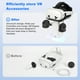 thumbnail image 3 of Soporte para casco de realidad virtual Meta Quest 3S/3/2: soporte de almacenamiento estable con base RGB para guardar los mandos de forma segura, 3 of 7