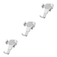 thumbnail image 1 of bedienty Support de Cellulaire Réglable pour Évent d'Air Universel Support Antidérapant pour Téléphone de Voiture Blanc 3Ensemble, 1 of 6